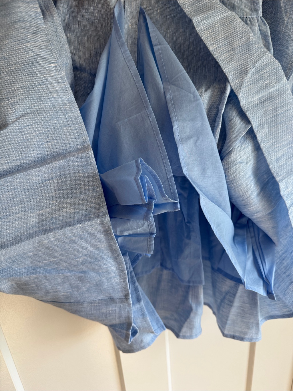 Alice Walk Linen Ruffle Dress Nwt — image 4 of 5